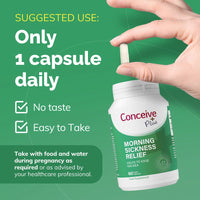 Morning Sickness Relief - Conceive Plus® Europe