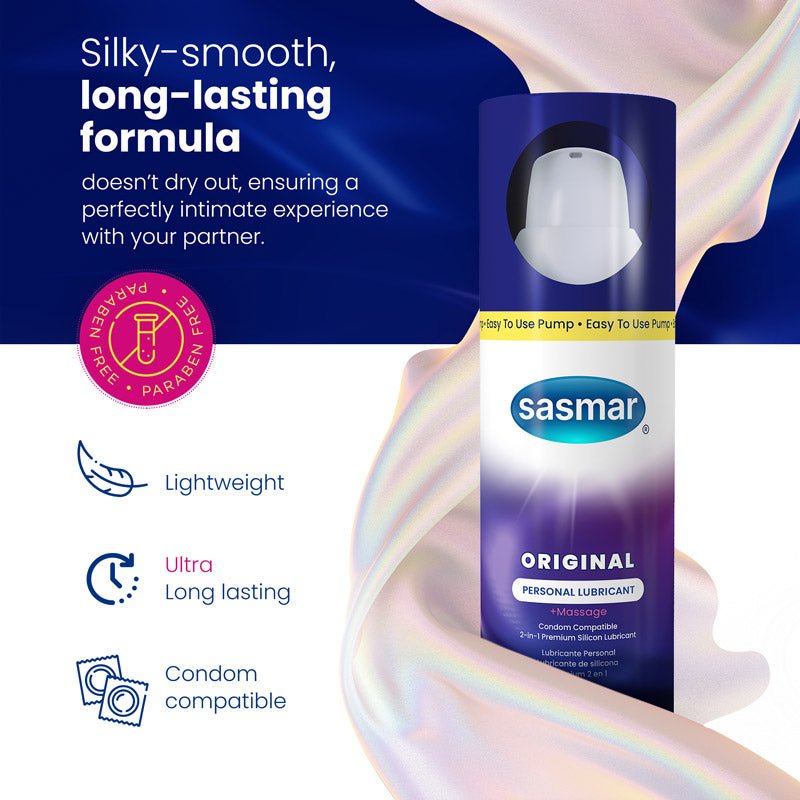 Sasmar Original Silicone Lubricant - Conceive Plus® Europe