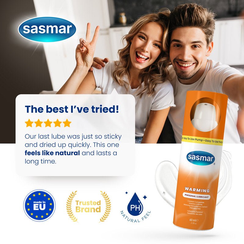 Sasmar Warming Personal Lubricant - Conceive Plus® Europe