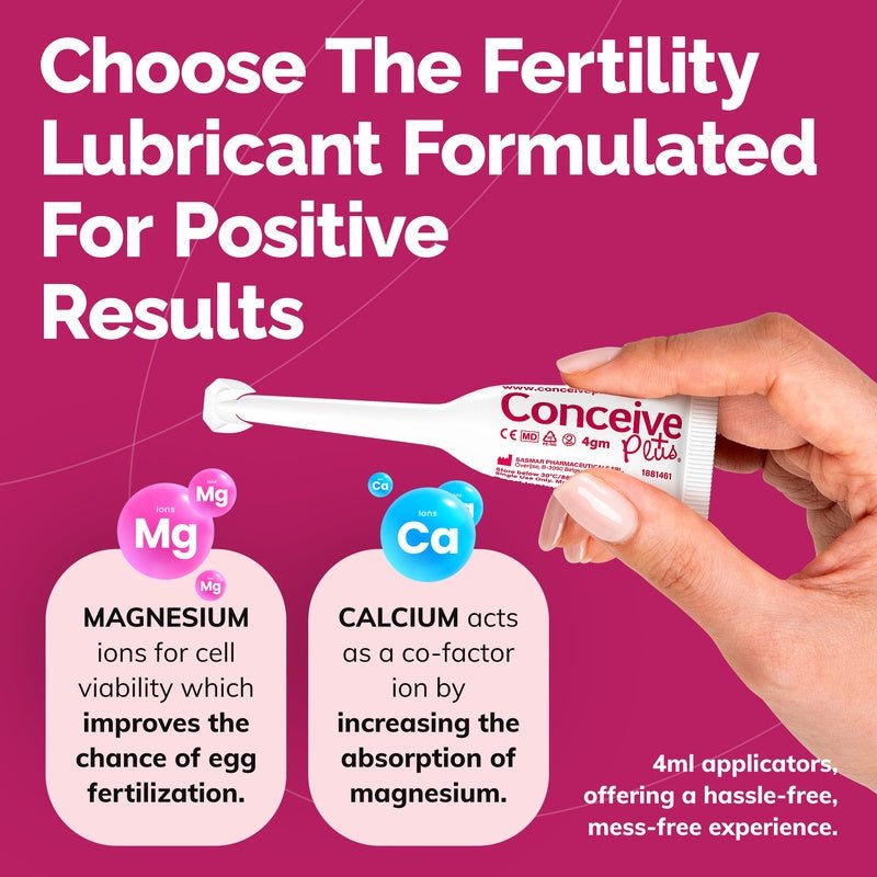 TRY ME SIZE - Fertility Lubricant Applicators - Conceive Plus® Europe