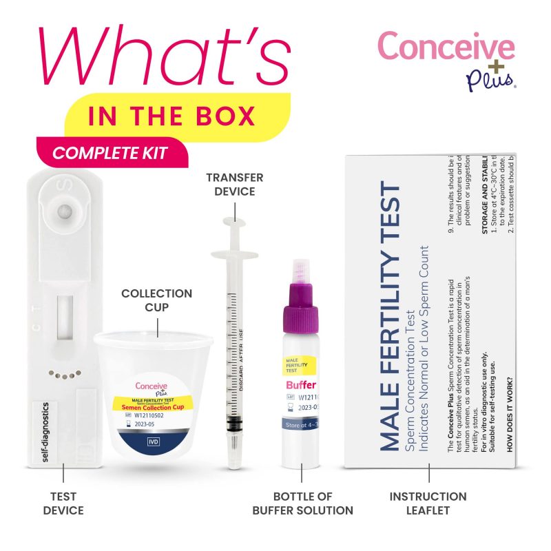 Male Fertility Test - Conceive Plus® Europe