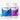 Conceive Plus Couples Bundle Fertility Support | His/Her Deal featuring two supplement bottles—Men's Fertility Support in blue and Women's Fertility Support in purple—each with 60 vegan capsules, shown with matching blue and pink capsules on a clean white background.